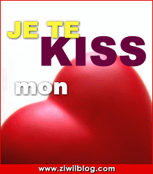 ge te kiss mon coeur